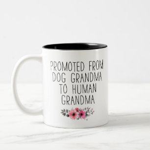 2 Couleurs Promotion Mamie Chien Tasse Quotidienne