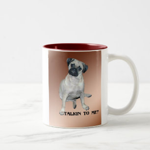 2 Couleurs Puggle Talkin à moi tasse