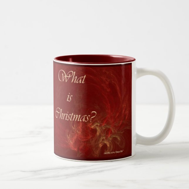 2 COULEURS QUEL EST NOËL ? TASSE (Droit)