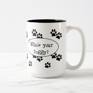 2 Couleurs Qui est votre tasse de chienchien