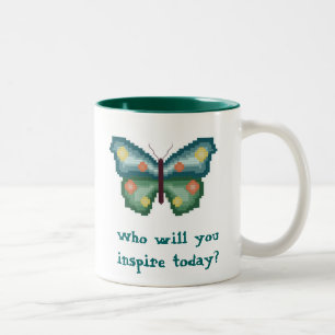 2 Couleurs Qui inspirerez-vous aujourd'hui ? Tasse de