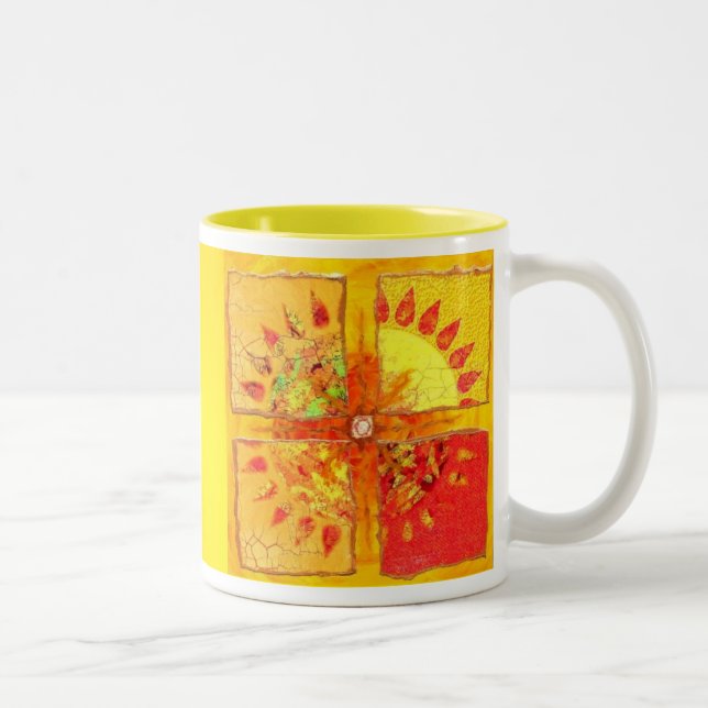 2 Couleurs Rapportez la tasse de Sun (Droit)