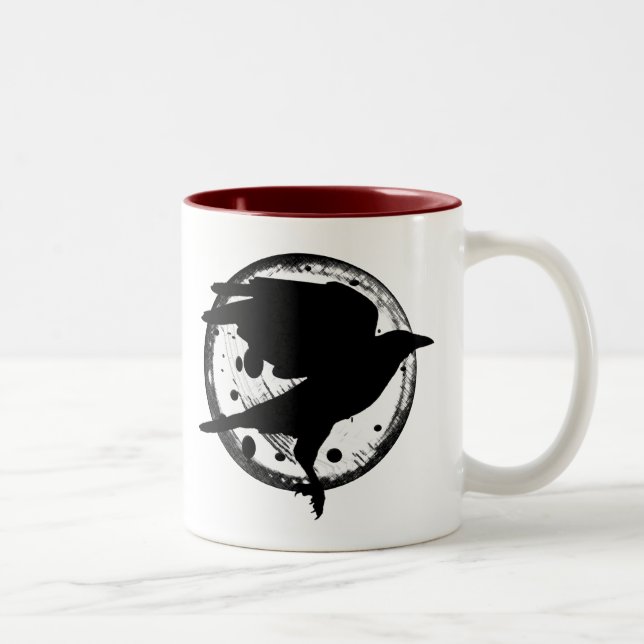 2 Couleurs Raven et la tasse de lune (Droit)