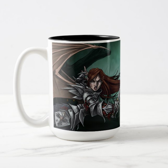 2 Couleurs ReaperCon 2019 - Tasse de café (grande) (Gauche)