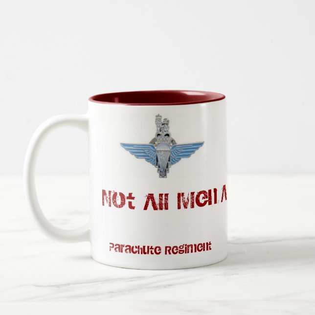 2 Couleurs régiment de parachute - tasse égale (Gauche)