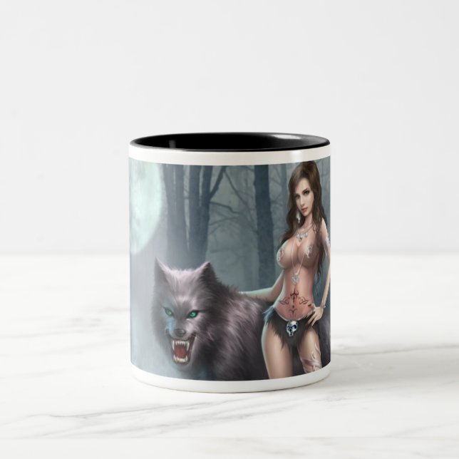 2 Couleurs Reine d'Azmodeus Lycan, tasse (Centre)