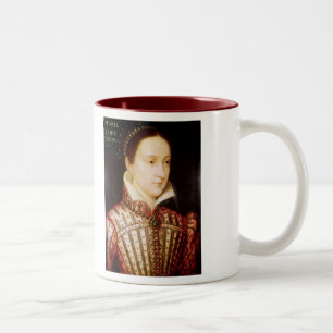 2 Couleurs Reine de Mary de tasse de café écossaise