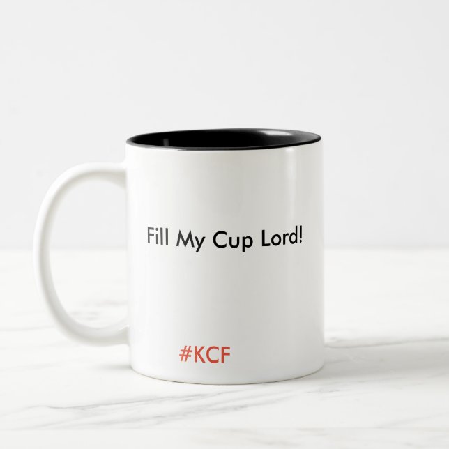 2 Couleurs Remplissez mon seigneur de tasse (Gauche)