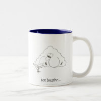 "Respirez juste" la tasse de soufflement de vent