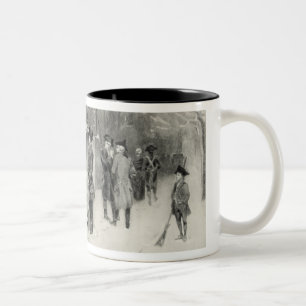 2 Couleurs Réveillon de Noël en temps coloniale tasse