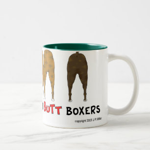 2 Couleurs Rien n'aboutent la tasse de boxeurs