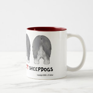 2 Couleurs Rien n'aboutent la tasse de chiens de berger