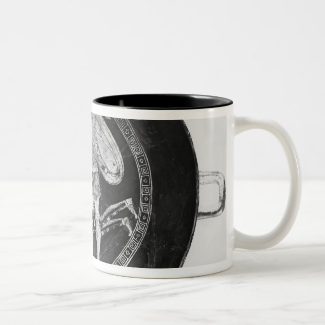 2 Couleurs Rouge-chiffre tasse de grenier (Droit)