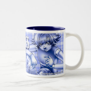 2 Couleurs Seiki, tasse monochrome de logo