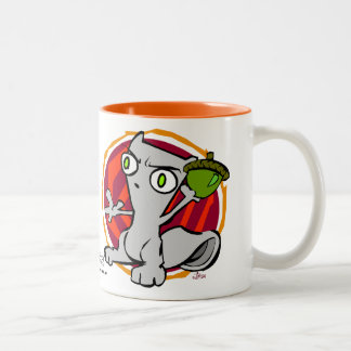 2 Couleurs Sentez la colère de mes écrous ! Tasse mousseuse