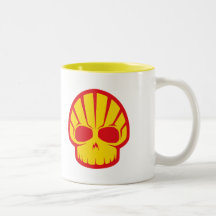 "Shelly tasse de café du crâne"