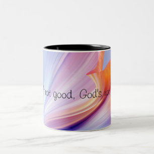 2 Couleurs Si ce n'est pas fait la foi inspirant tasse