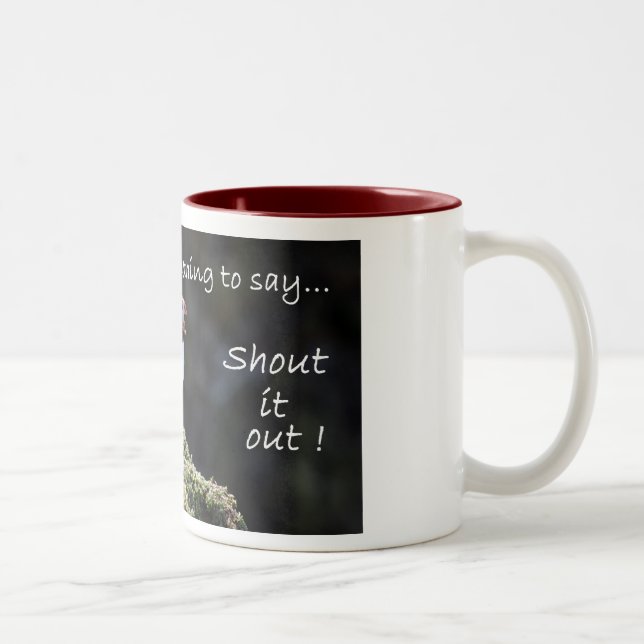 2 Couleurs Si vous avez quelque chose dire la tasse (Droit)
