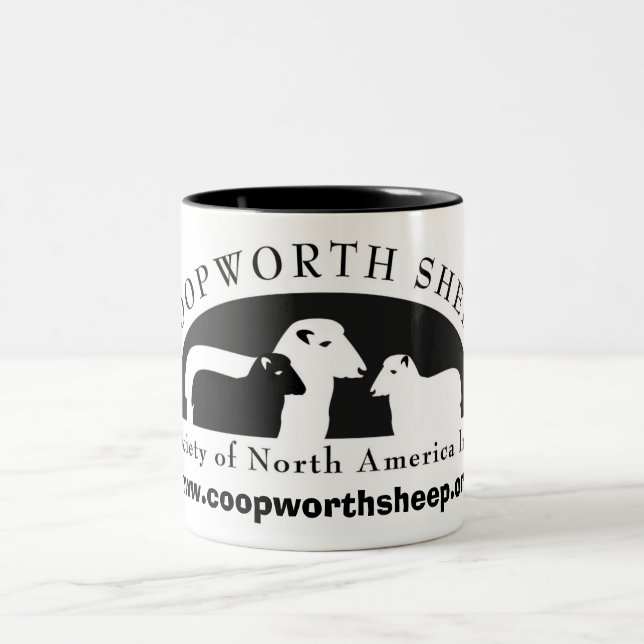 2 Couleurs Société de moutons de Coopworth de tasse de (Centre)