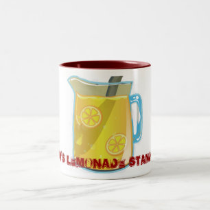 2 Couleurs Stand de limonade rouillé .com de tasse de café