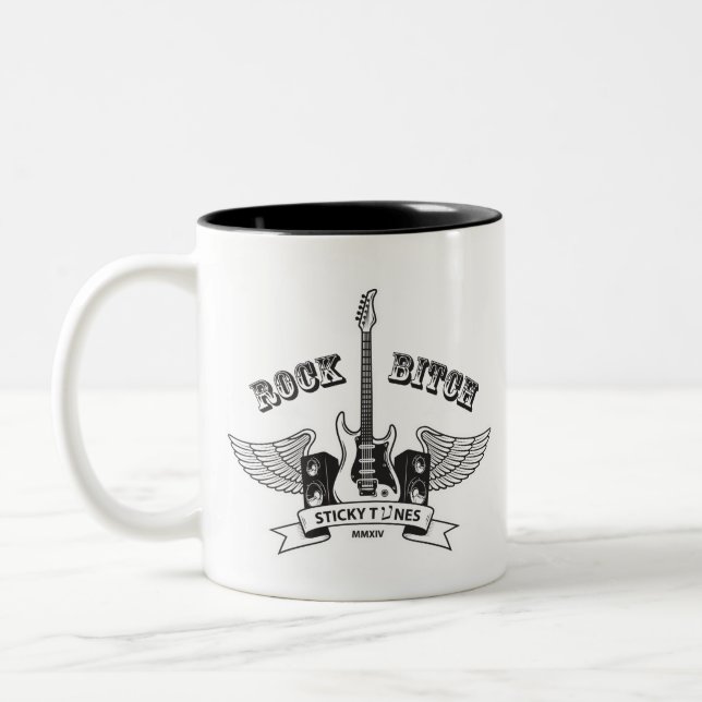 2 Couleurs Sticky Tunes | Tasse | Rock Style Edition (Gauche)