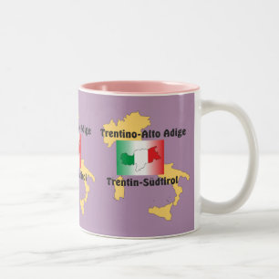 2 Couleurs Südtirol - Alto Adige - Italie - Tasse italienne