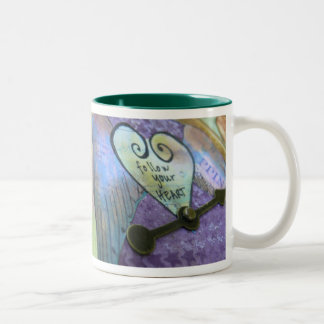 2 Couleurs Suivez votre tasse de coeur