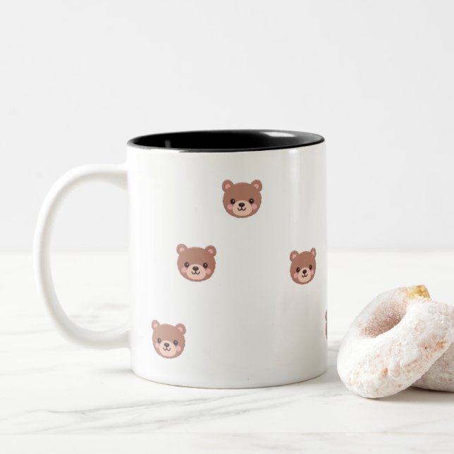 2 Couleurs Tasse (Avec donut)