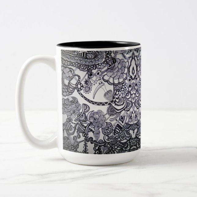 2 Couleurs Tasse - 006 (Gauche)