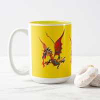 Tasse - 083 - Dragon Rouge