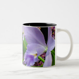 2 Couleurs Tasse 11 d'orchidée