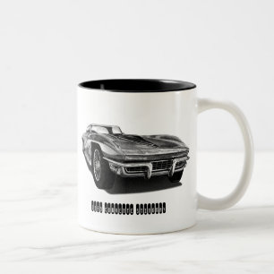 2 Couleurs Tasse 1969 de pastenague de Corvette
