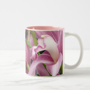 2 Couleurs Tasse 1 d'orchidée