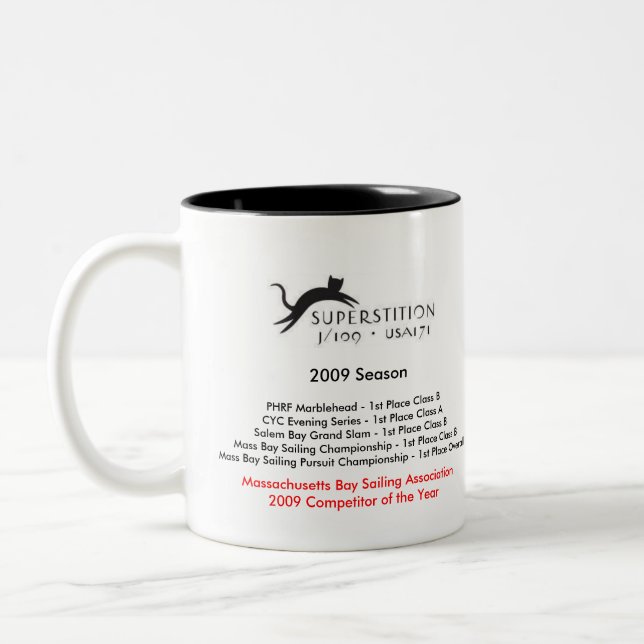 2 Couleurs Tasse 2009 de superstition (Gauche)