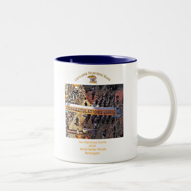 2 Couleurs Tasse 2010 de participant de Giants de bande (Droit)