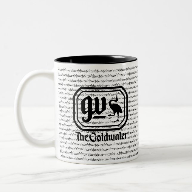 2 Couleurs Tasse #2 de Covfefe d'édition limitée de Goldwater (Gauche)