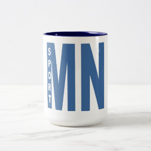 2 Couleurs Tasse  444ml  blanc/marine  MINNESOTA  SPORT