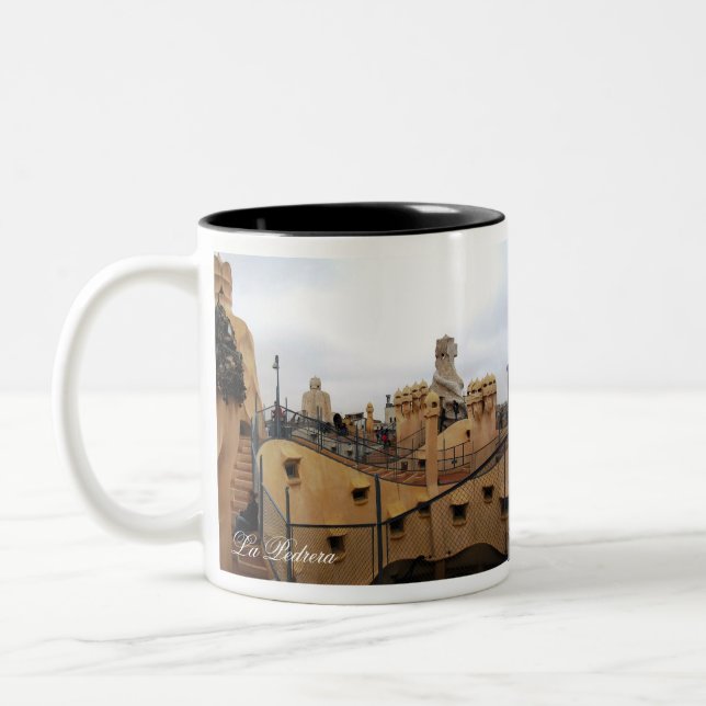 2 Couleurs tasse 6 de m Barcelone (Gauche)