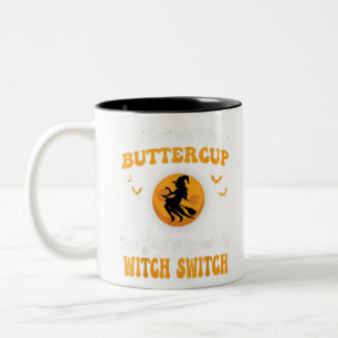 2 Couleurs Tasse À Beurre, Tu Viens De Flipper Ma Sorcière