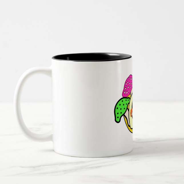 2 Couleurs Tasse à café (Gauche)