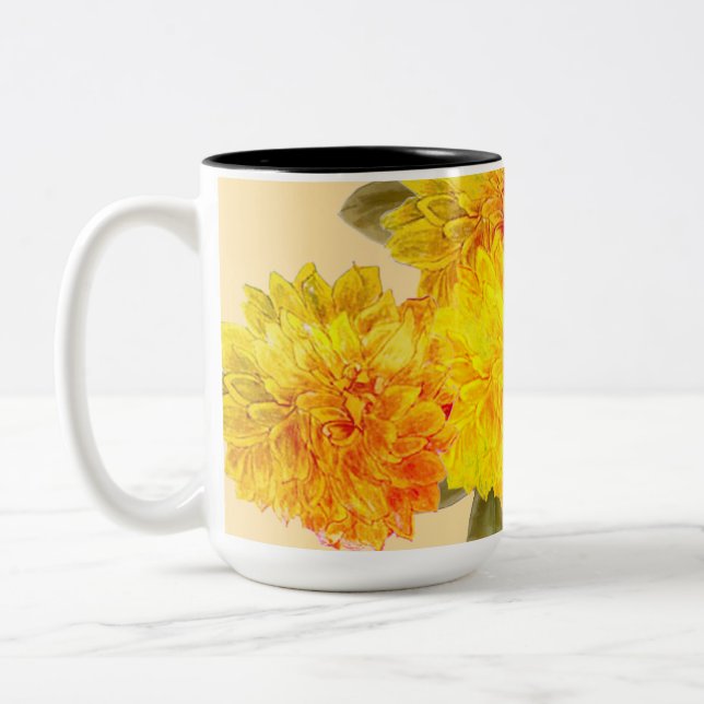 2 Couleurs tasse à café à deux tons (Gauche)