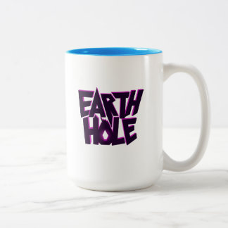 2 Couleurs Tasse à café bicolore Earth Hole