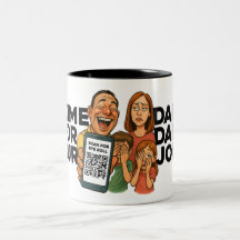 Tasse à café Blague de Papa - Une nouvelle blague