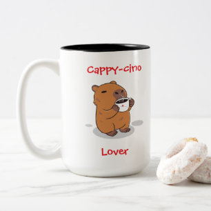 2 Couleurs Tasse à café Capybara