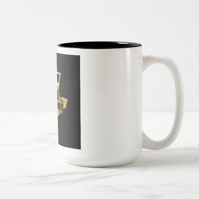2 Couleurs Tasse à café C'est mon voyage (Droit)