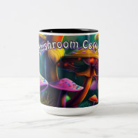 Tasse à café Champignons Fantastiques