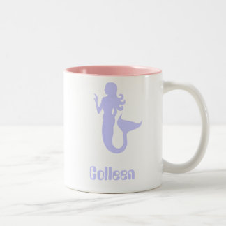 2 Couleurs Tasse à café Colleen Mermaid Purple