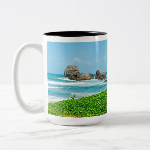 2 Couleurs Tasse à café de Bentota Beach Sri Lanka - Océan Tr