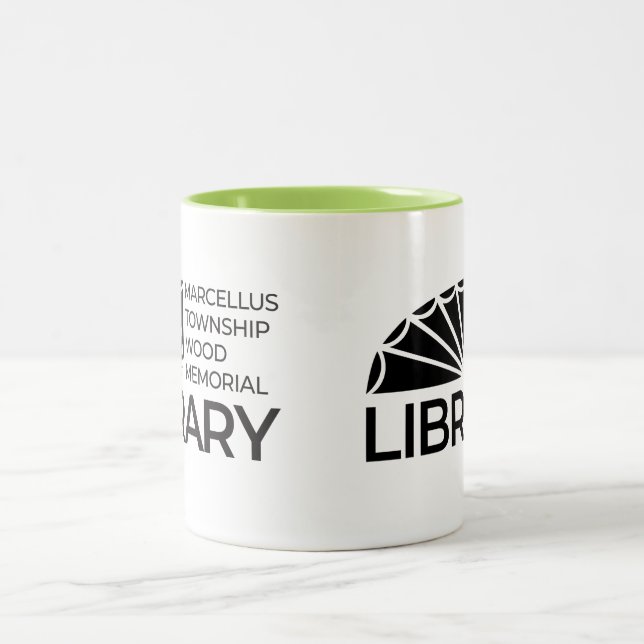 2 Couleurs Tasse à café de la bibliothèque commémorative de M (Centre)