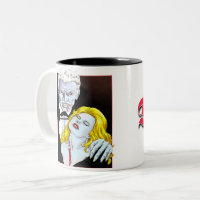 Tasse à café design Dracula V1